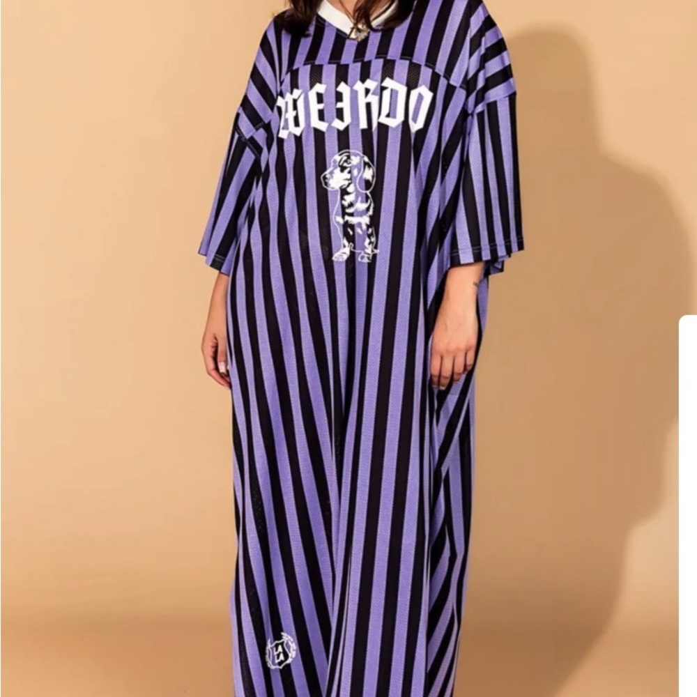 Long Live Weirdos Jersey Dress